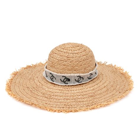 chanel sun hat for sale